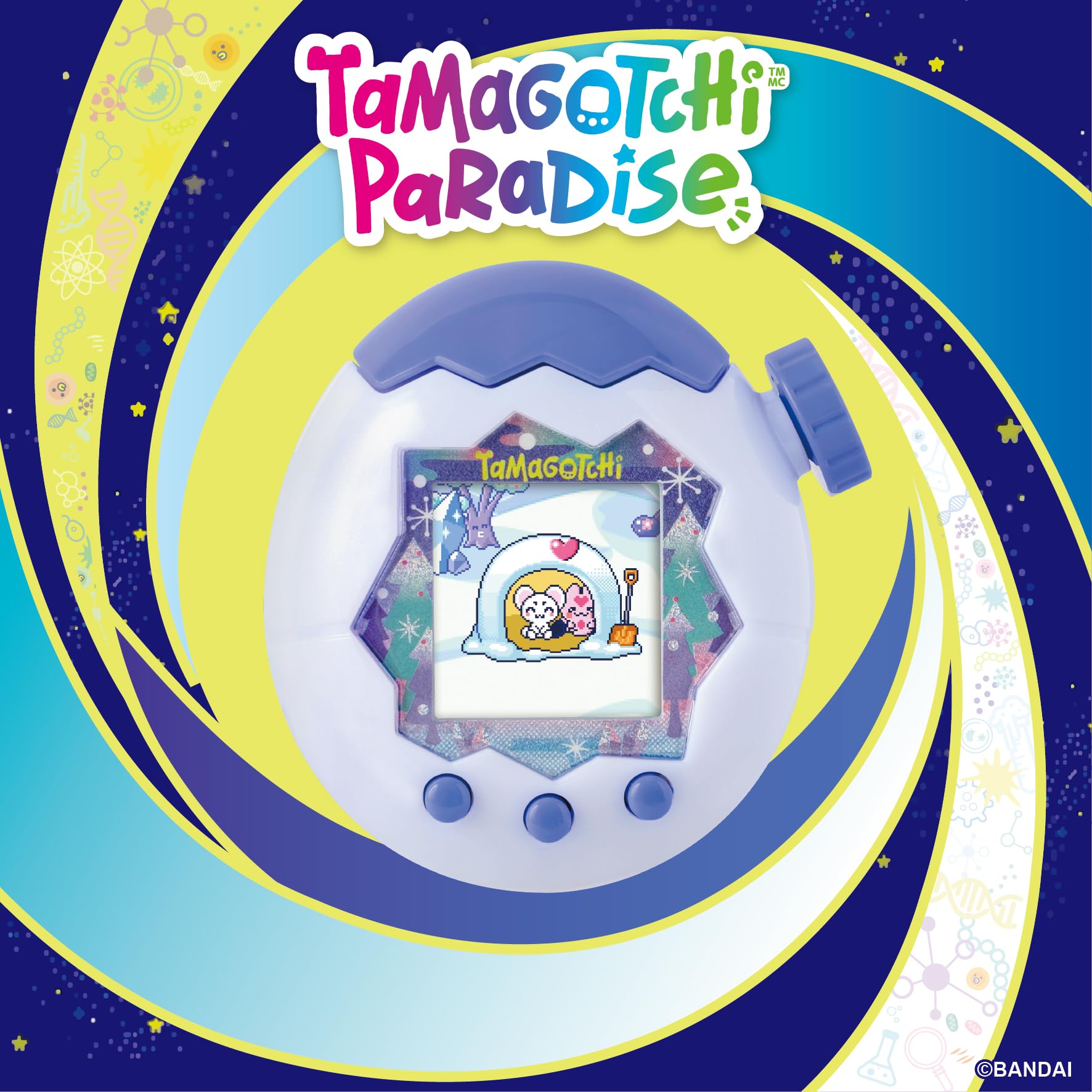 Tamagotchi Paradise White Glacier Virtual Pet image 2