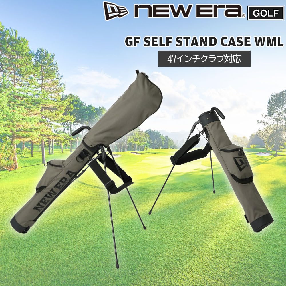ニューエラ] ゴルフ セルフスタンドケース GF SELF STAND CASE Amazon | NEW ERA GF SELF STAND CASE WML OLV | NEW ERA(ニューエラ
