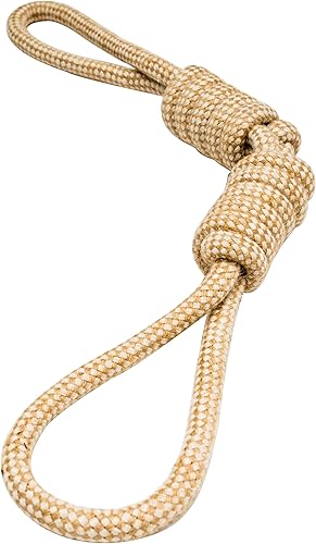 Miniatura 8 de Franklin Pet Supply- Juguetes de cuerda natural para perros - Paquete de 4 - Cáñamo-Juega a buscar - Tirar de guerra - dentición de perro - Masticar