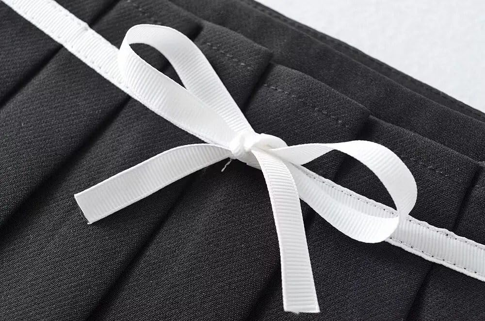 Faldas Cortas de Mujeres - Summer Elegante Mujer Falda Plisada Casual con la caña de Cintura Baja Skort Skort A -Line Femenina Extremadamente Corta
