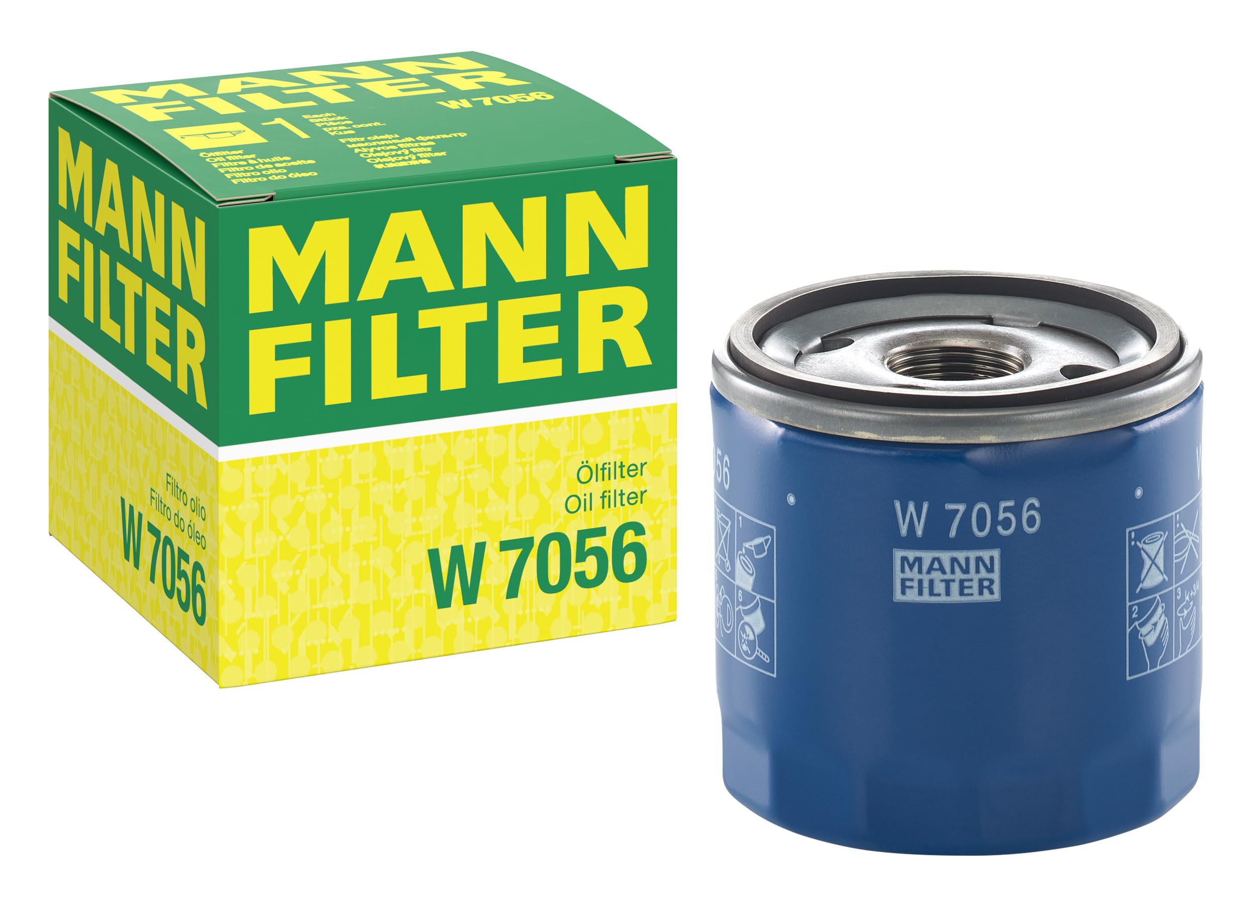 MANN-FILTER W 7056 Ölfilter - für Pkw + Transporter