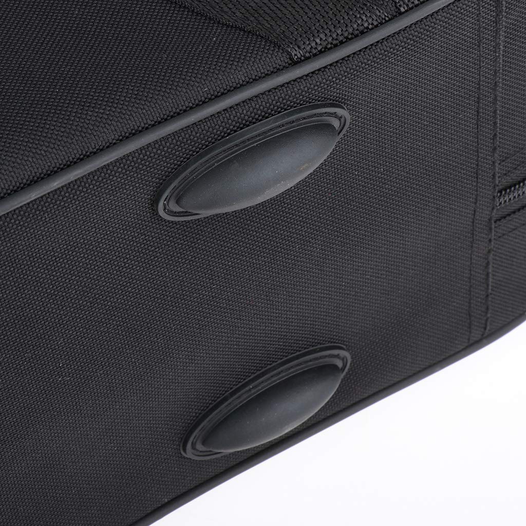 Estuche Portátil De Trompeta Bolsa De Hombro Espuma Acolchado Interior 530x230x150mm