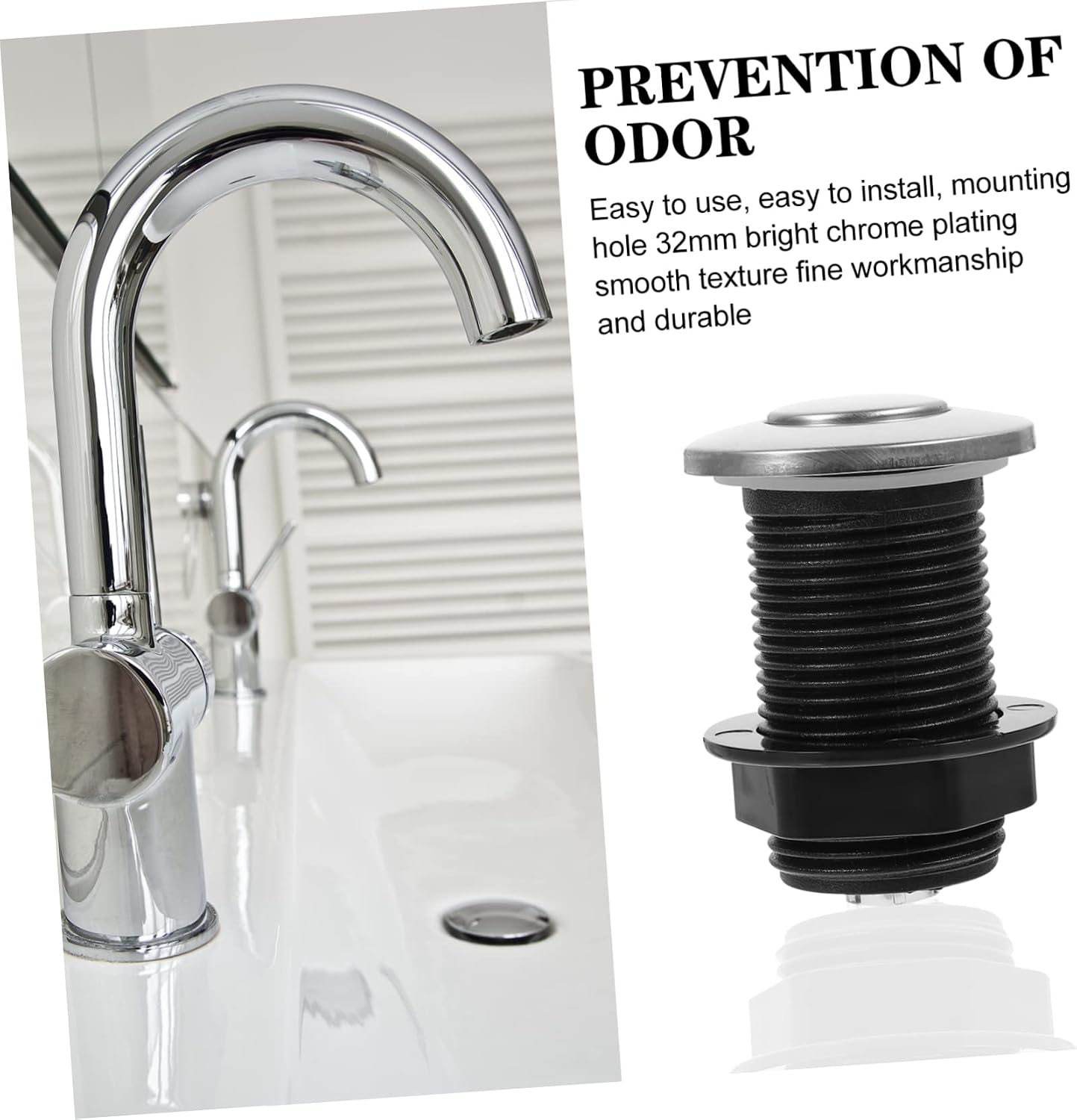 Professional Air Button for Garbage Disposal Bathtub Easy to Install Pressure Switch Durable Construction Versatile Replacement Part for Waste Management