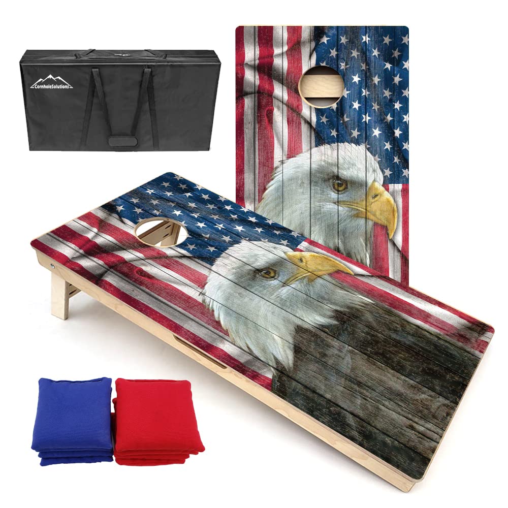 Buy Cornhole Solutions Tournament Grade Cornhole Set Includes Two 4