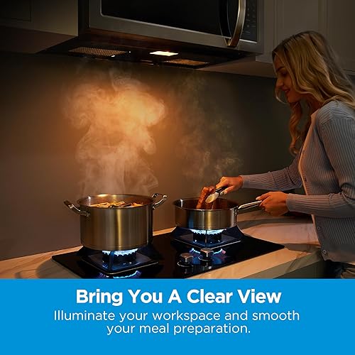 Miniatura 7 de Midea MOR17BSA-SS Horno microondas de 1.7 pies cúbicos con panel táctil inteligente, menú de cocción automática, 1000 W, ventilación de 300 CFM, en