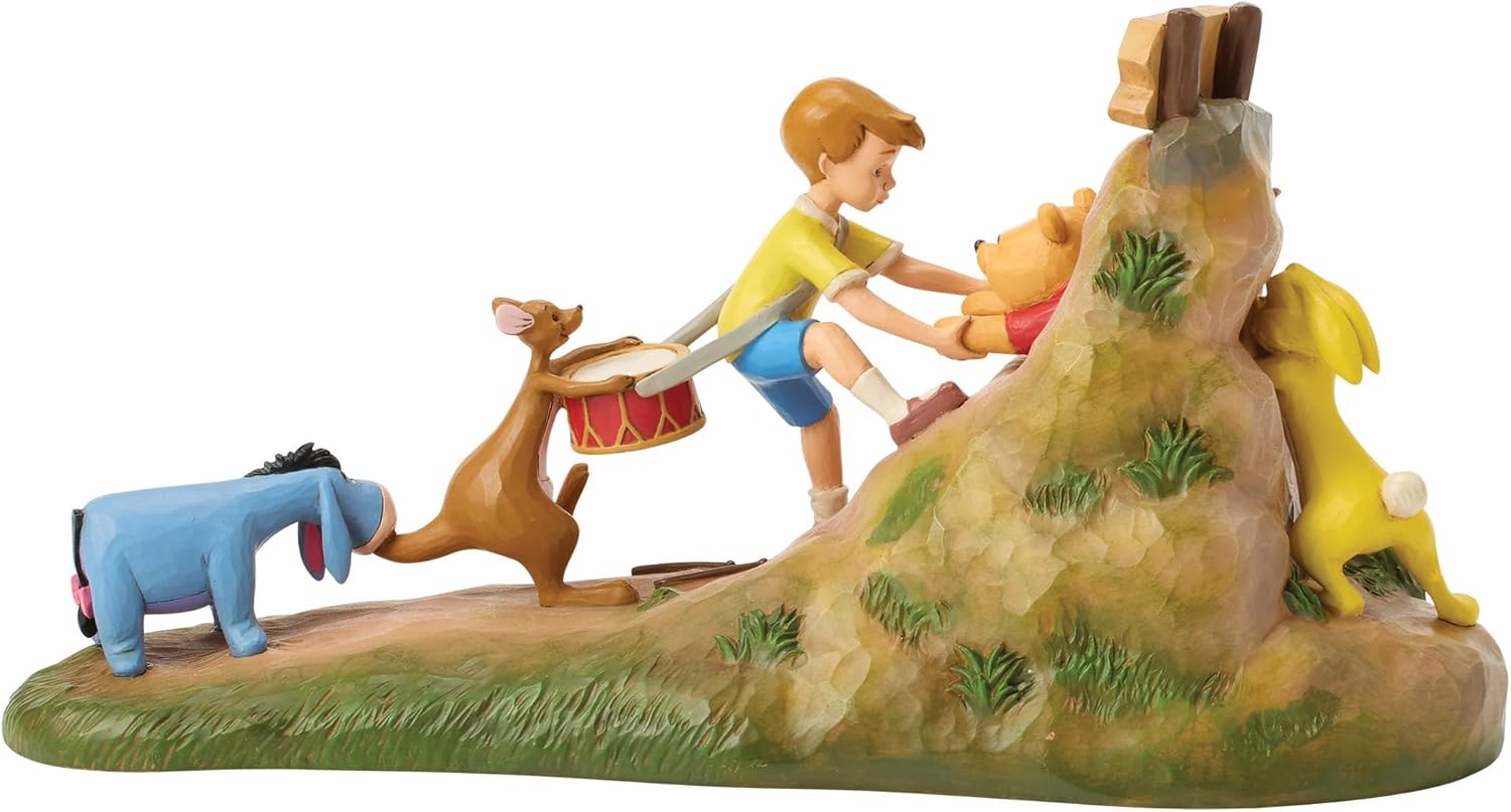 Enesco Disney Traditions by Jim Shore Winnie The Pooh and Friends Figurine, 5.5 Inch, Multicolor
