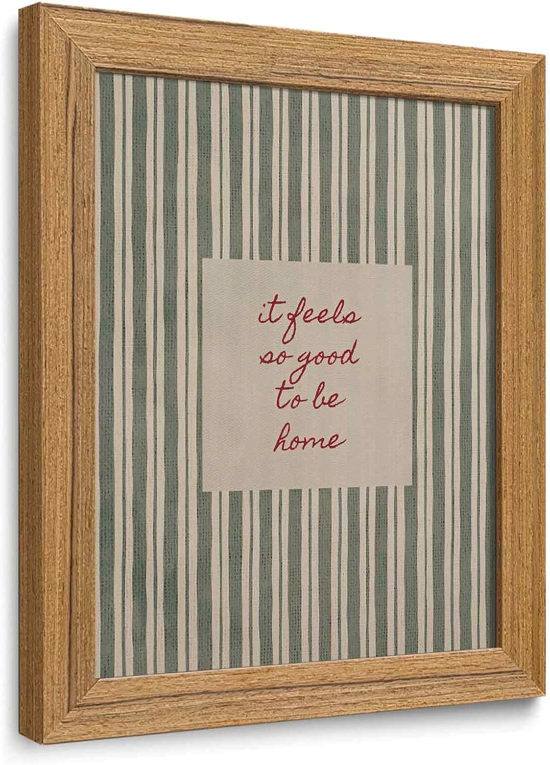 Retro Wall Art, "It Feels So Good To Be Home" Canvas Art Prints 8x10in