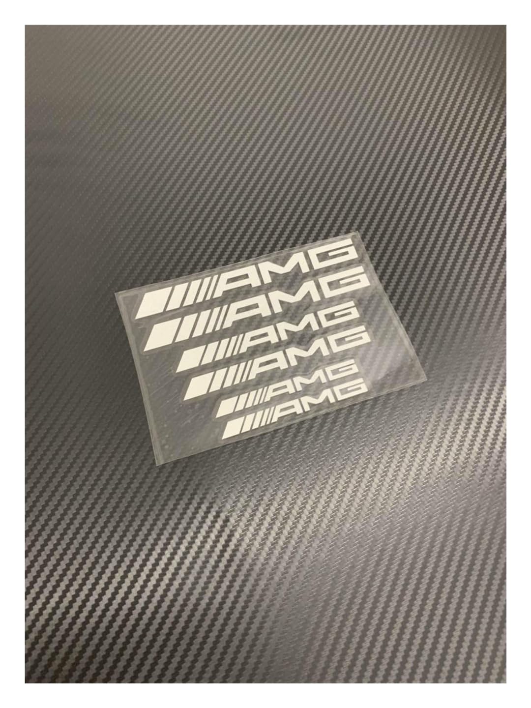 Autocollants Frein AMG Haute Température Noirs - Stickers Voiture Personnalisés Sport