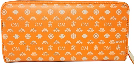fengshuisale Feng Shui Lucky Fu Dog Wallet (BROWN) W Red String Bracelet (thick)