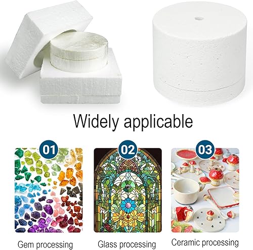 Miniatura 3 de EWAIDI Horno de microondas para cerámica de arcilla, horno de microondas profesional para manualidades de cerámica, herramienta de bricolaje para