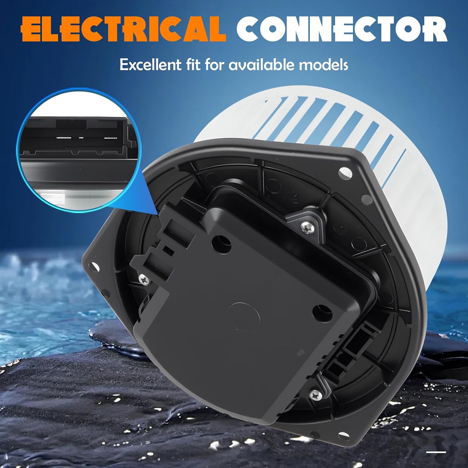 AC Heater Blower Motor for 2003-2008 Infiniti FX45 2008-2012 Infiniti EX35 2003-2018 Murano,27225-AM611/700193