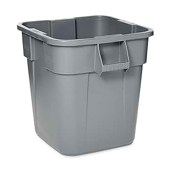 グレー　HUMANMADE STEEL TRASH CAN 即完売 Amazon.com: Rubbermaid Commercial LLDPE Square Brute 28