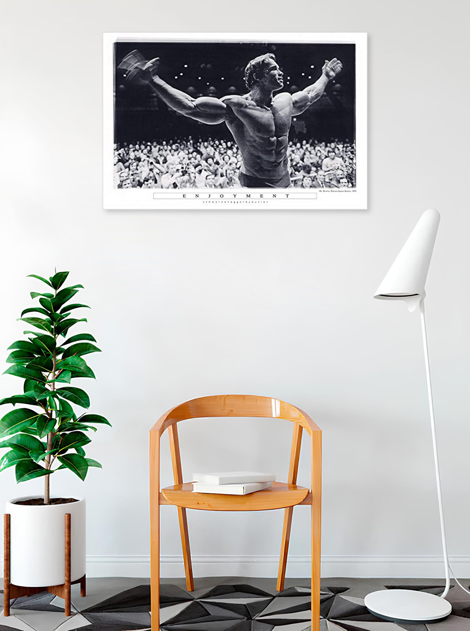 Buyartforless Enjoyment - Pôster com impressão artística de Arnold