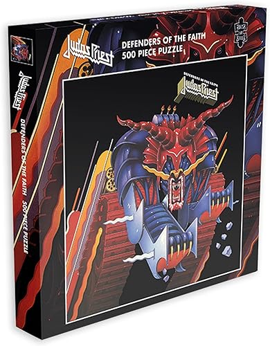 Judas Priest Defenders of The Faith (rompecabezas de 500 piezas)