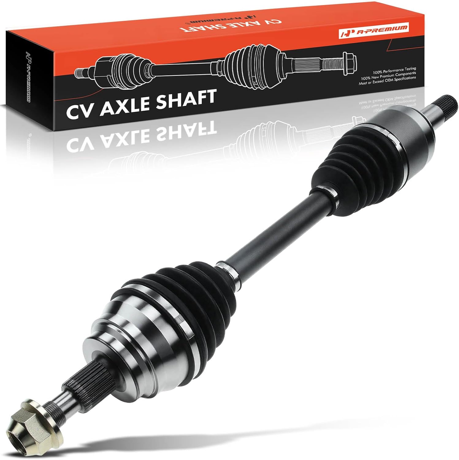A-Premium CV Axle Shaft Assembly Compatible with Mercedes-Benz X164 W164 W166 GL320 GL350 GL450 GL550 ML320 ML350 ML450 ML500 ML550, Front Left Driver Side, Replace# 1643300801