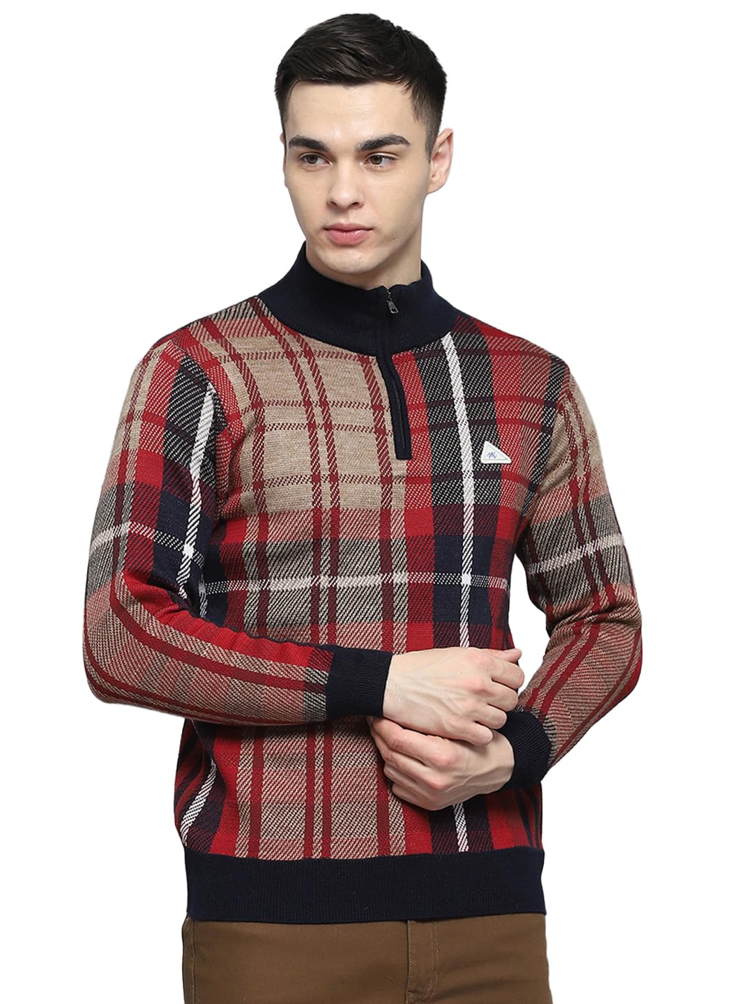 monte carlo Mens Regular Fit Full Sleeve Collar Pullover | Warm Woolen Sweater for Men |Soft Comfortable Knitted Winter Wear for Men (Pack of 1)-picture-27