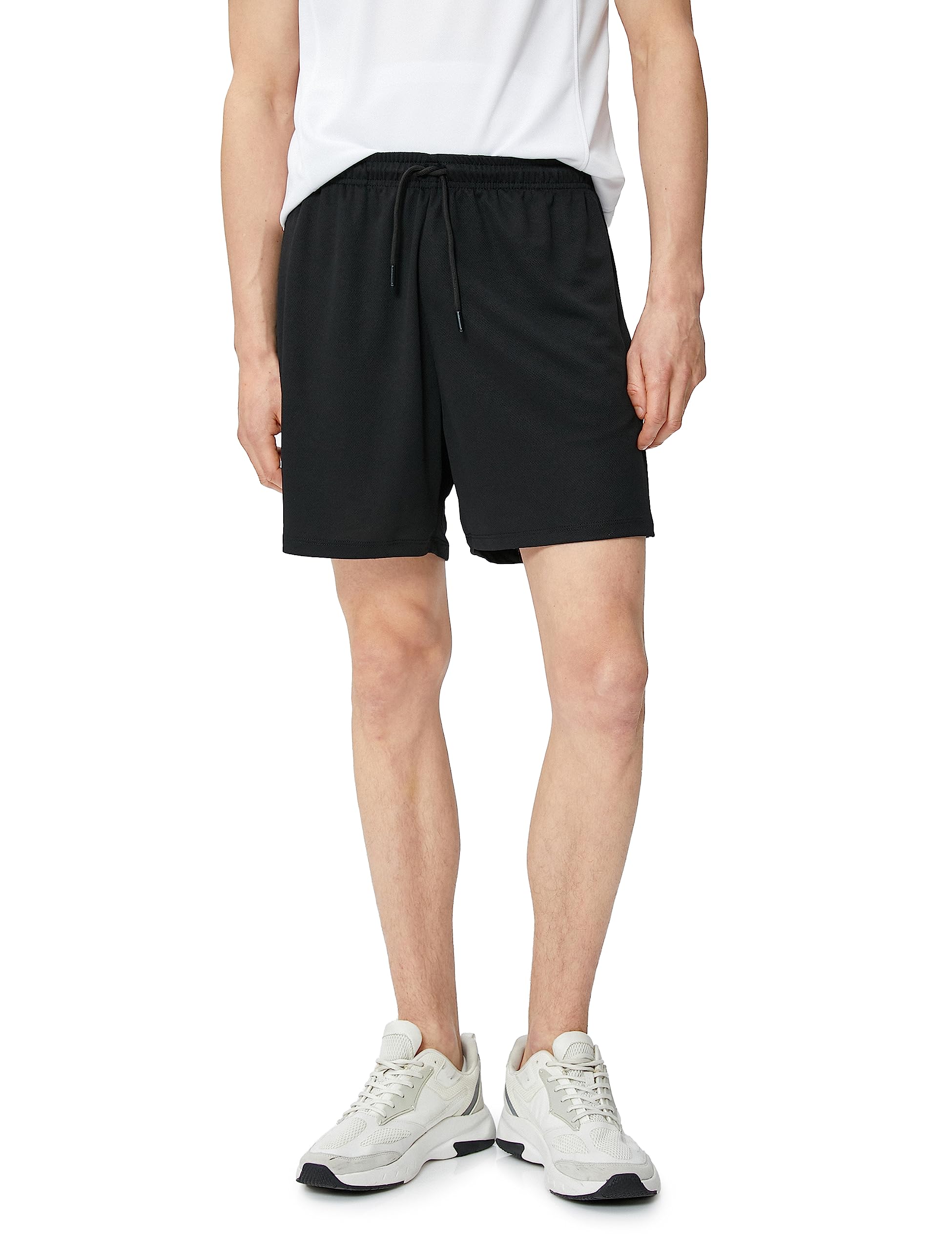 Basic Spor Şort Beli Bağcıklı Cep Detaylı