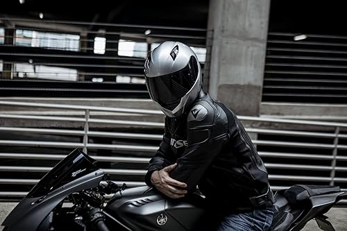 Miniatura 2 de VCAN VX Casco Ligero de Cara Completa para Motocicleta de Calle con Visera Extra Tintada, Tecnología Coolmax y Listo para OTG, Aprobado por DOT