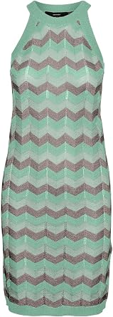 VERO MODA VMMISA SL HALTERNECK SHORT DRESS Elbise Kad n