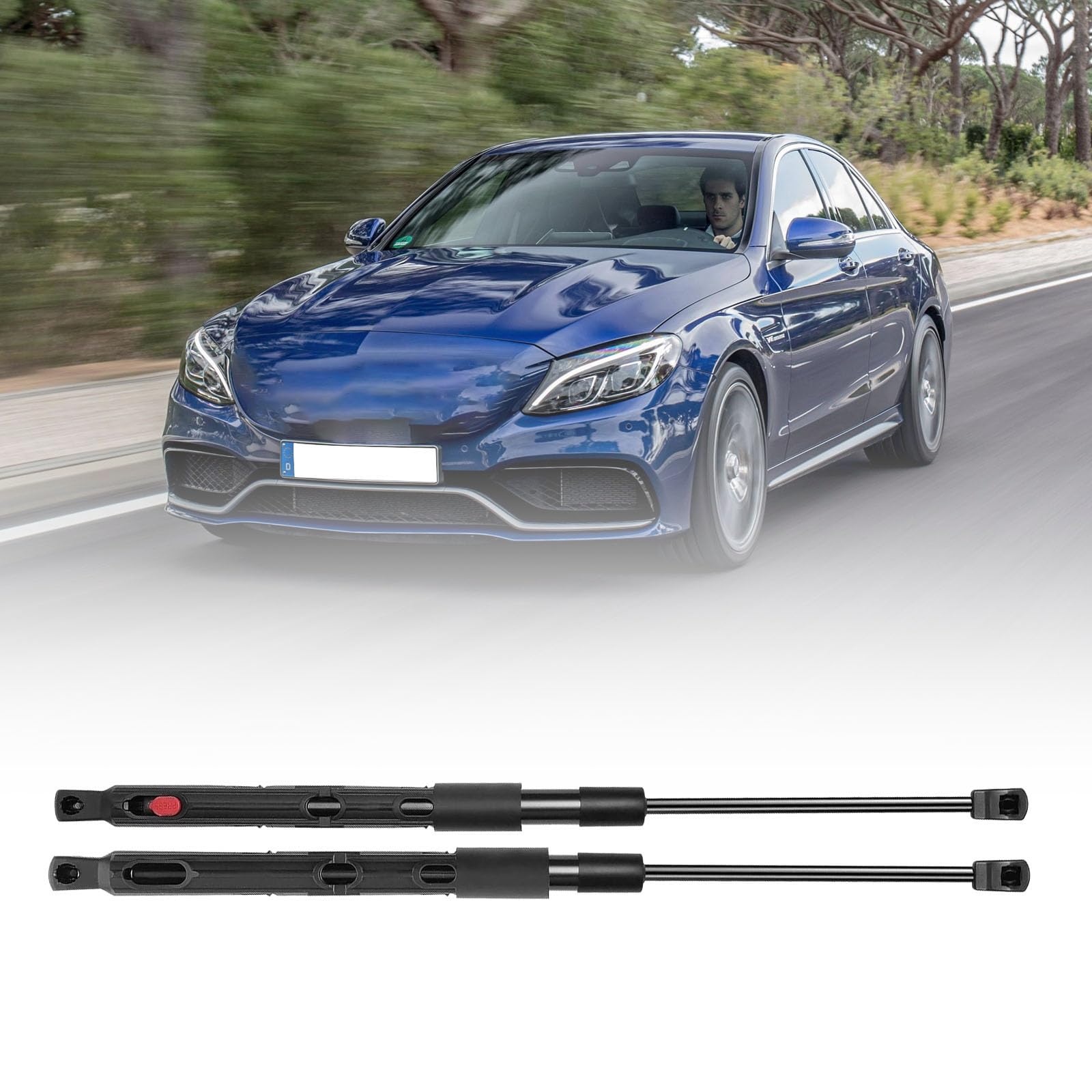 La tige de levage de capot améliore l'entretien de la voiture 4B457942 pour W205 A205 C200 C300 C250 C350E C400 C450
