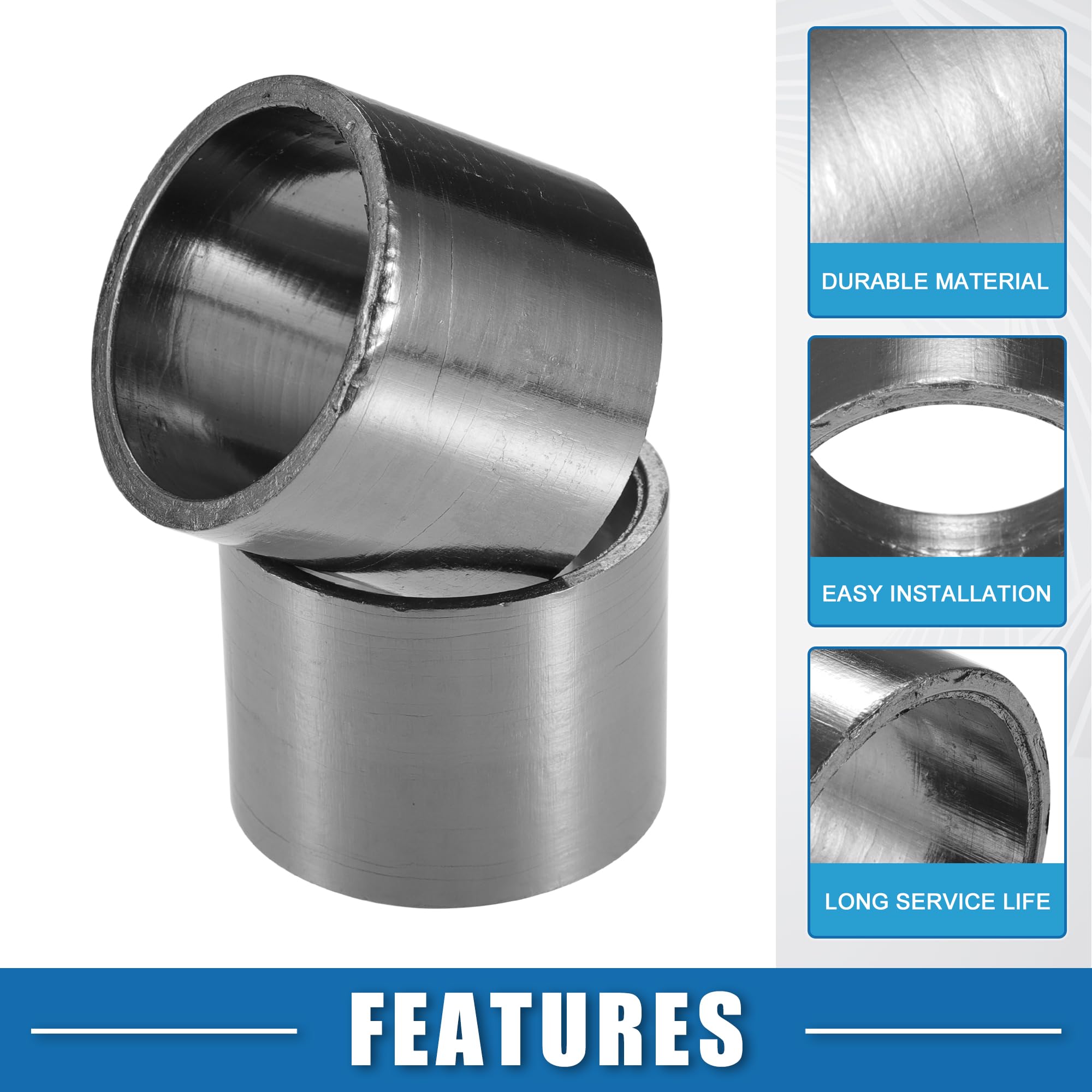 Joint D'étanchéité En Graphite Pour échappement Moto - 45mm Intérieur / 50mm Extérieur