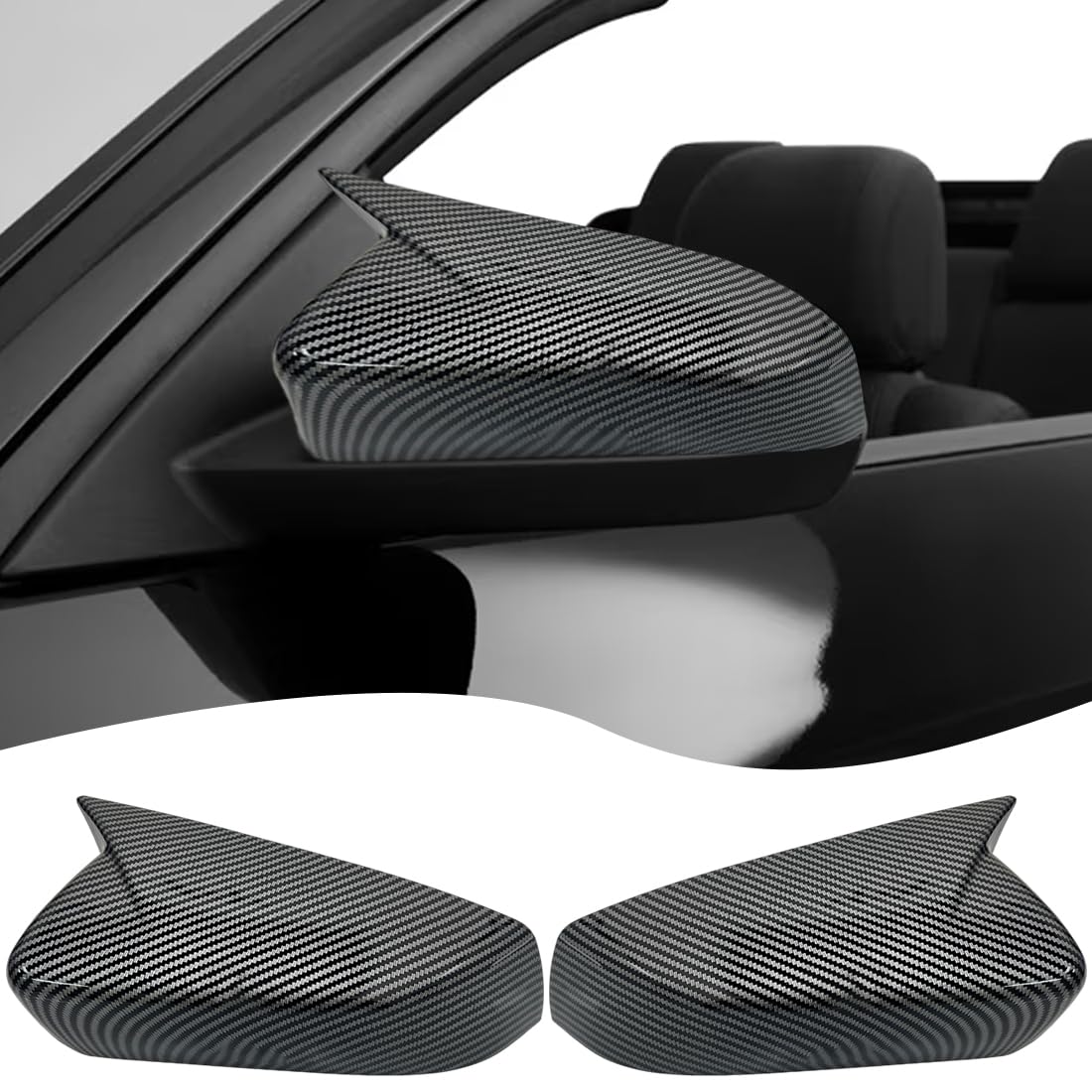 Cubiertas de espejo MUXEE para lucir tu Ford Mustang 2010-2014 en carretera 8