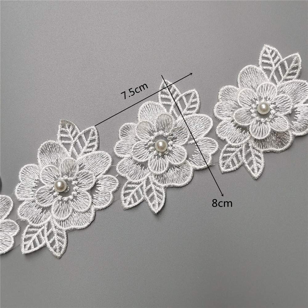 Encaje Poliéster Verde GIVBRO Parche De Costura Bordado Flor Apliques De Encaje Falso Collar Para Camisa De Vestir Traje De Costura Accesorios De Bricolaje Verde Oscuro Aplique Bordado Peonía