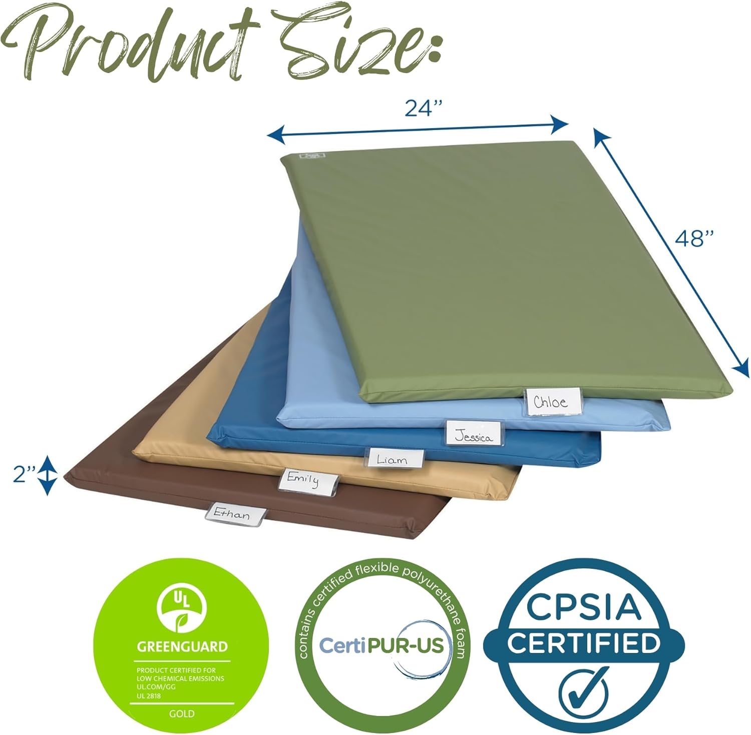 Nap Time Rest Mats - Set of 5