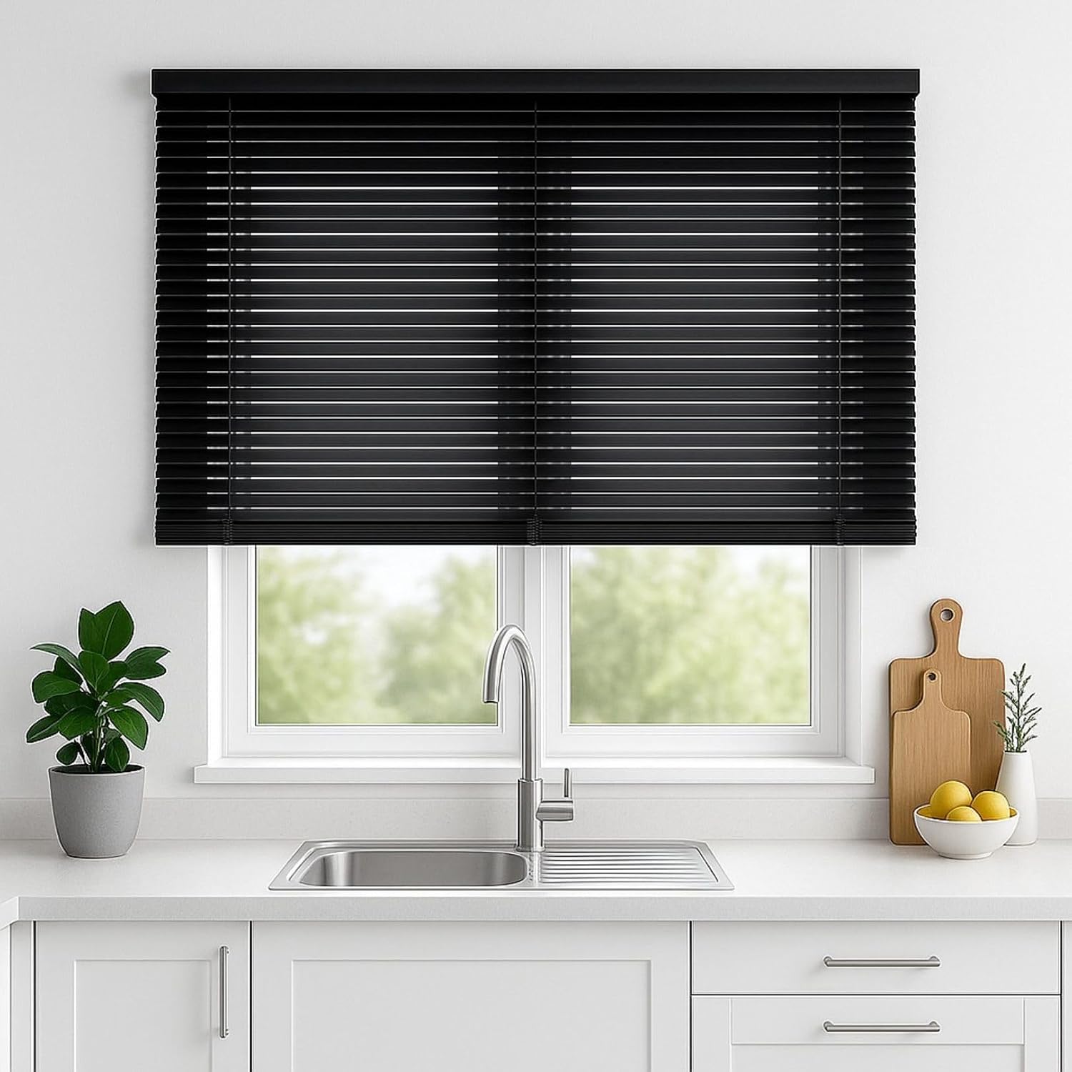 Persiana Horizontal PVC Evolux 120x130 cm Branca