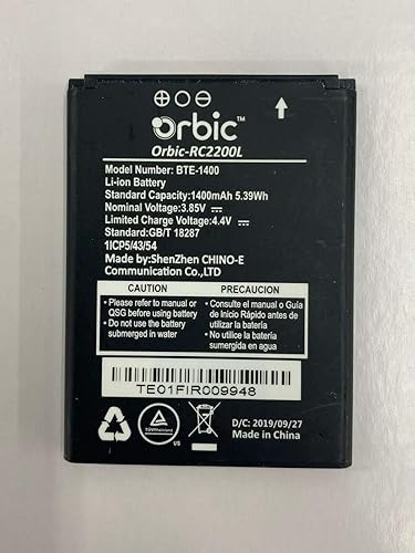 Orbic Journey V RC2200L Batería de repuesto