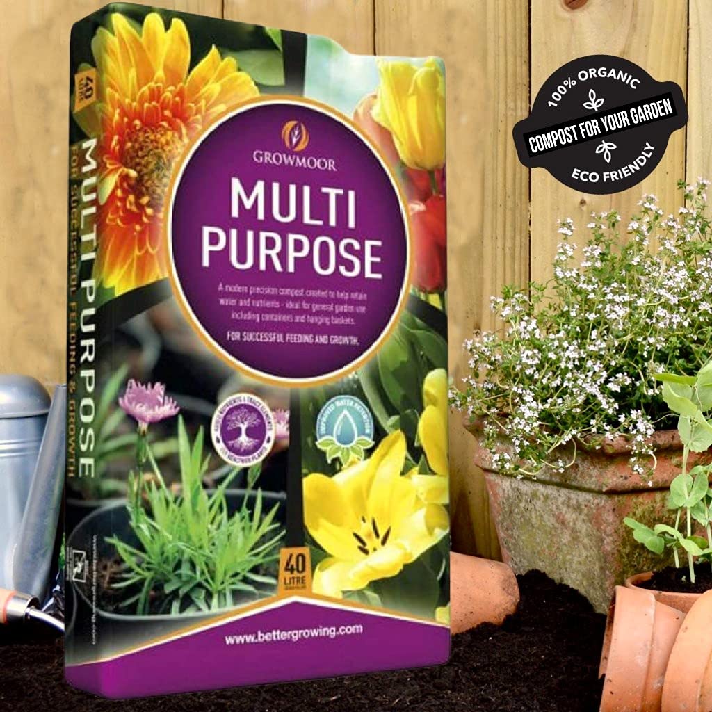 Buy Growmoor Multi Purpose Care Compost Soil Bag 40 Litre ent Rich