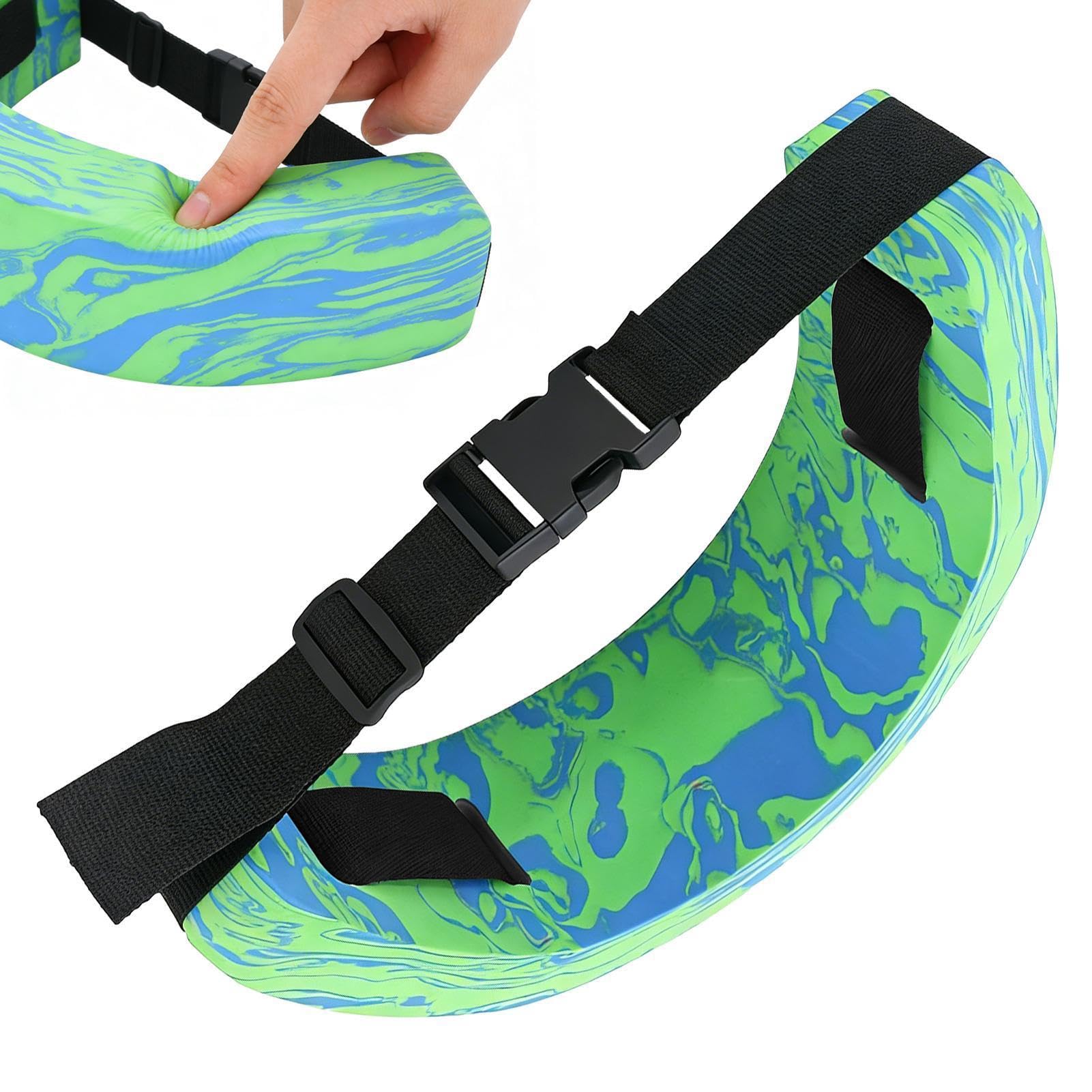 Cinturón de natación, ayuda de entrenamiento de cintura para el área de la piscina, cinturón de flotabilidad de espuma EVA, adecuado para entrenamiento y fitness en el lago, en el río, en el mar, en