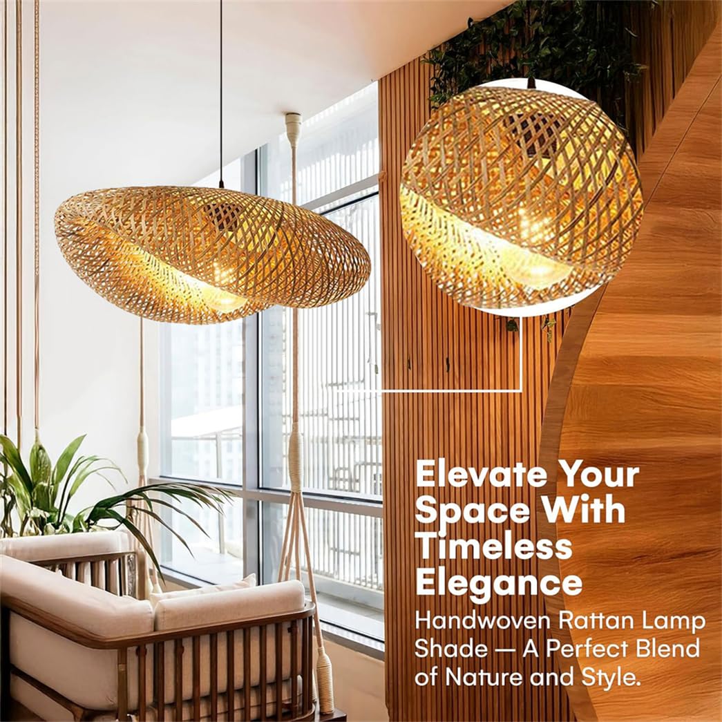 Lampadario Decorativo Per Sala Da Pranzo Lampadario Romantico A Nido D'uccello Costiero Con Paralume In Vimini A 2 Livelli, Lampadario A Sospensione In Stile Rustico E26