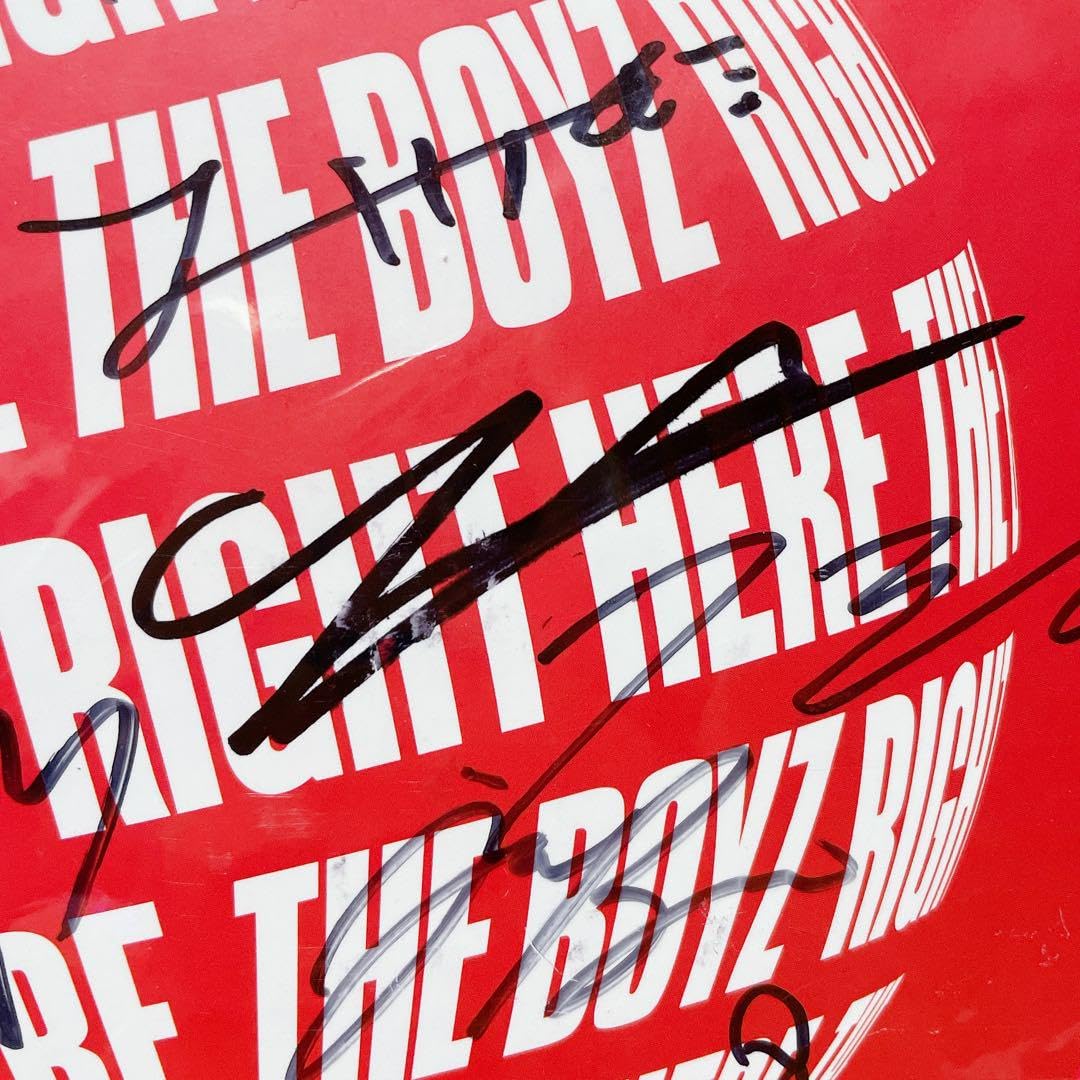 THE BOYZ the sphere 直筆サイン入り アルバム