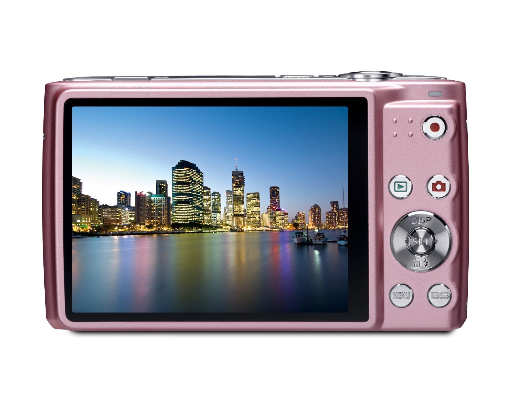 Casio Exilim EX-Z450 Digital Camera - Pink (12.1MP, 4x Optical