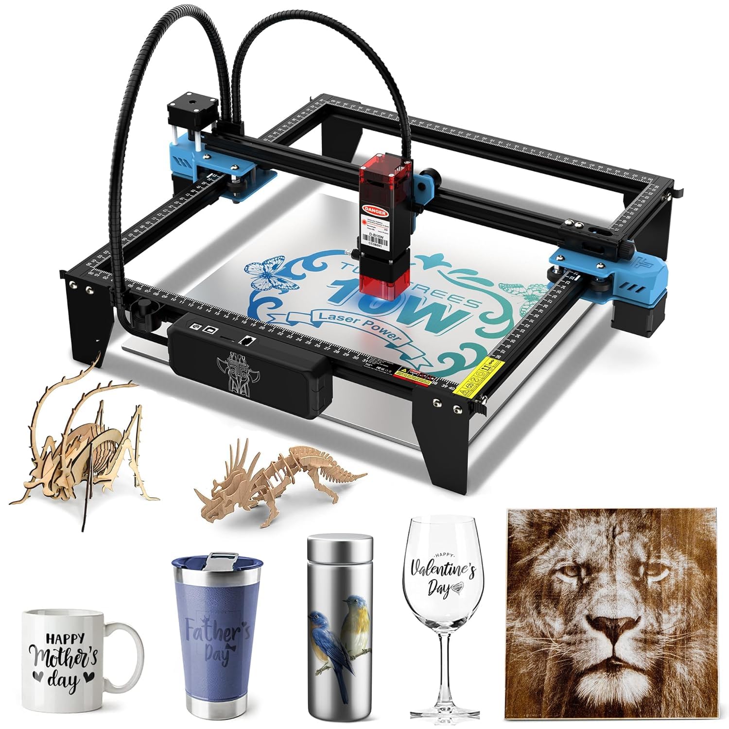 Amazon | TTS-10 Pro レーザー彫刻機 10Wレーザー高出力 レーザー切断