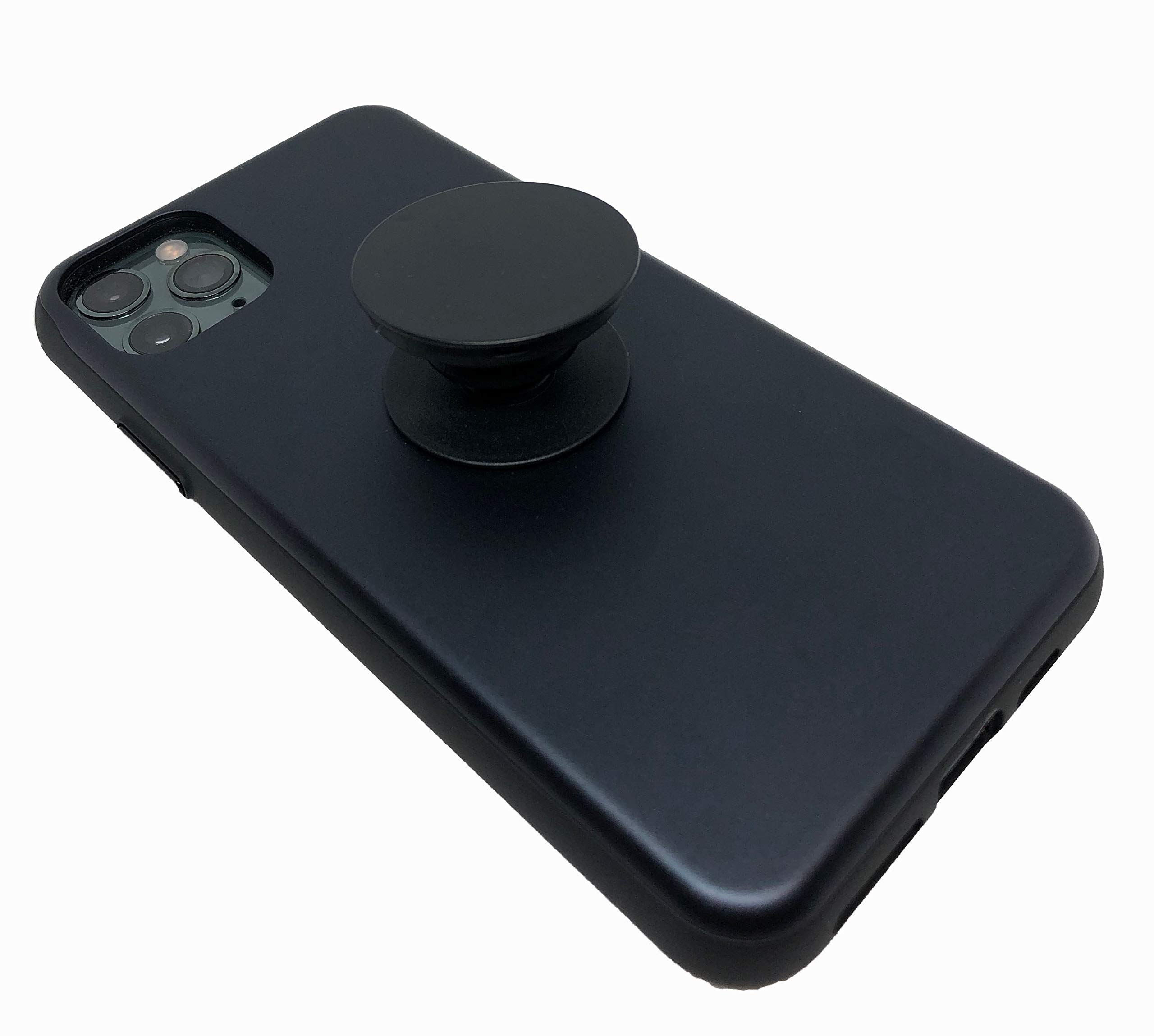 Black Collapsible Grip Holder Stand for Phone Tablet