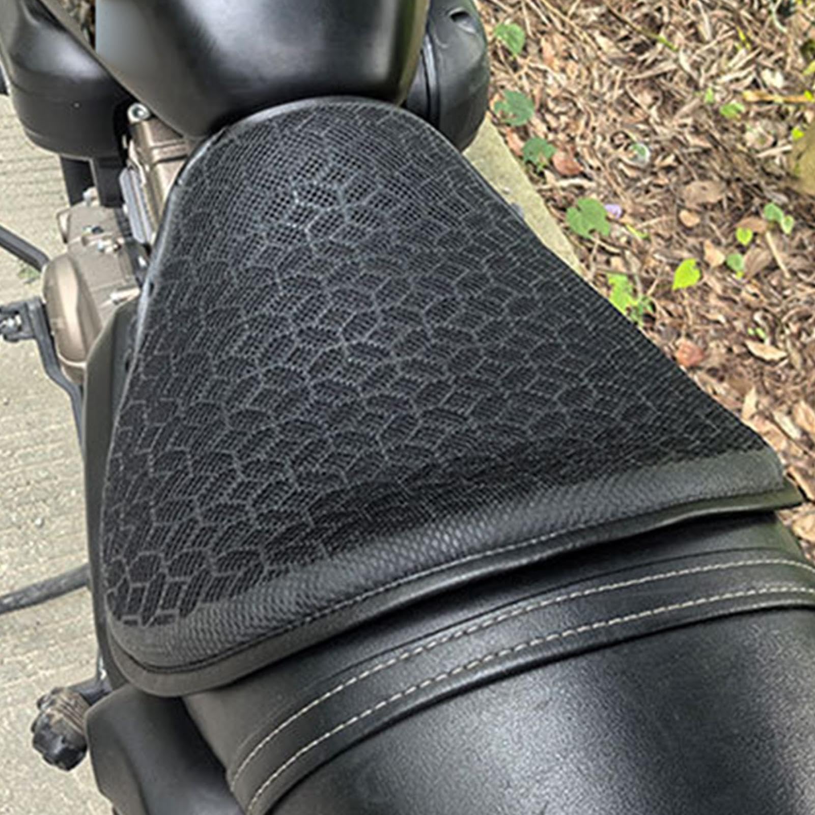 Cuscino per moto, traspirante, ergonomico, antiscivolo