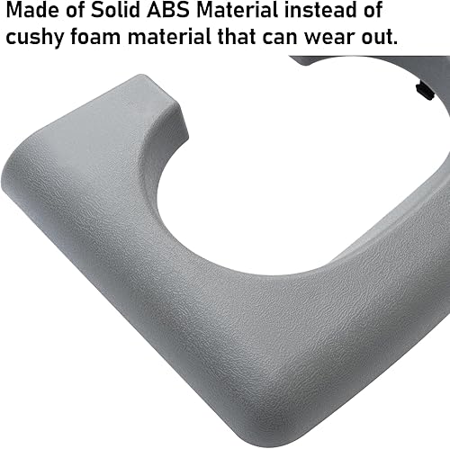 Miniatura 4 de Jaronx Compatible con Ford F150 - Repuesto de almohadilla para portavasos 2004-2014, asiento de banco, consola central, portavasos de repuesto