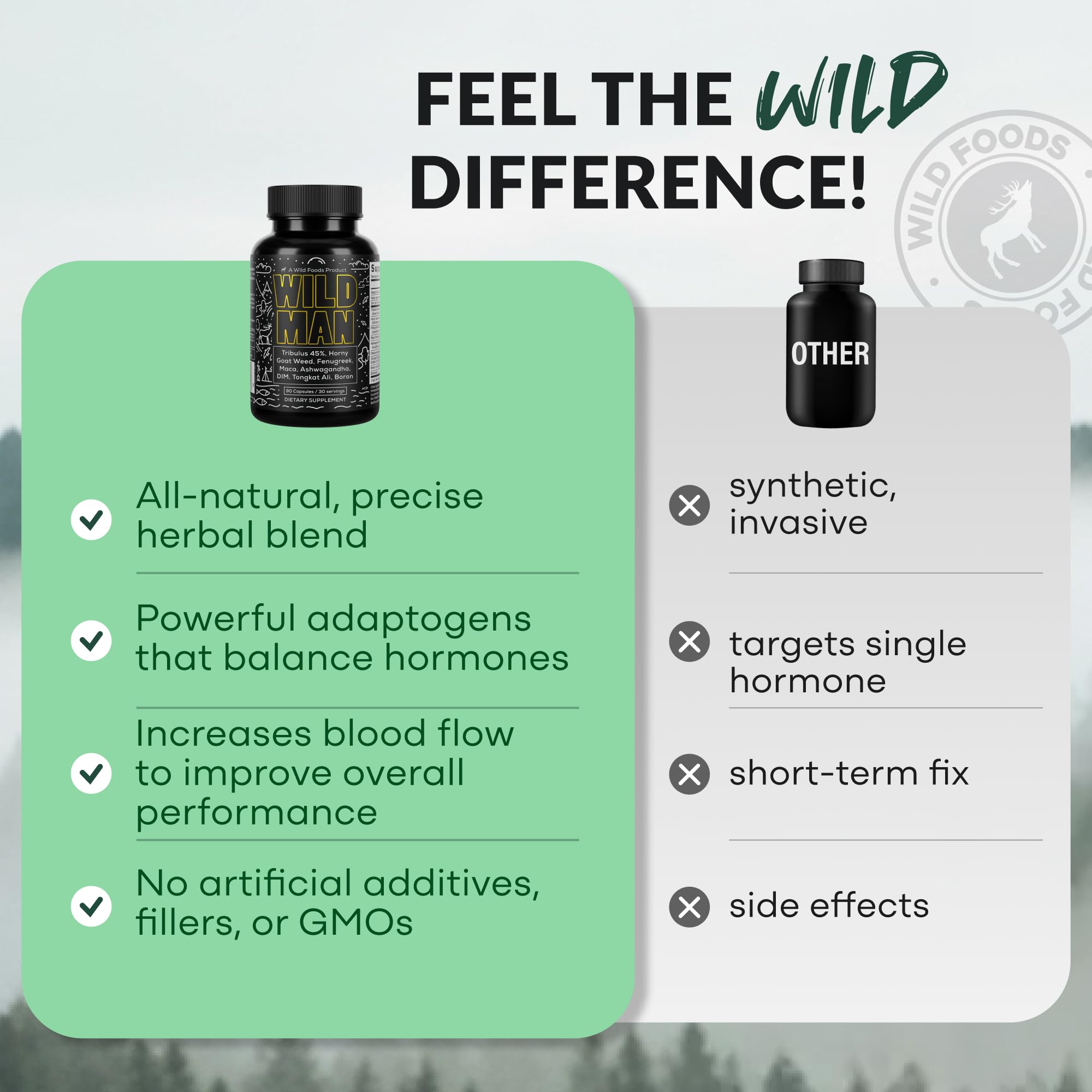 Wild Foods Herbal Stack for Man — Amazon image 5