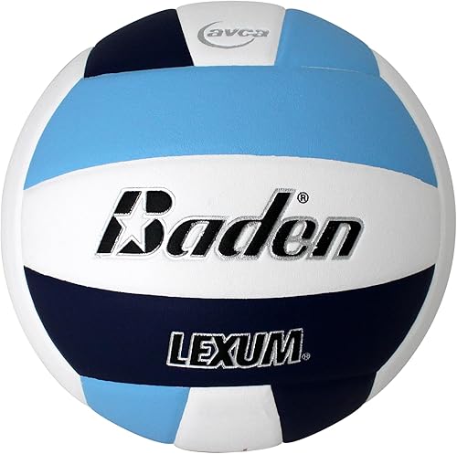 Miniatura 31 de Baden - Lexum - Microfibra compuesta de alta calidad | Balón de voleibol oficial para interiores de la escuela secundaria | 13U a 18U | Tamaño