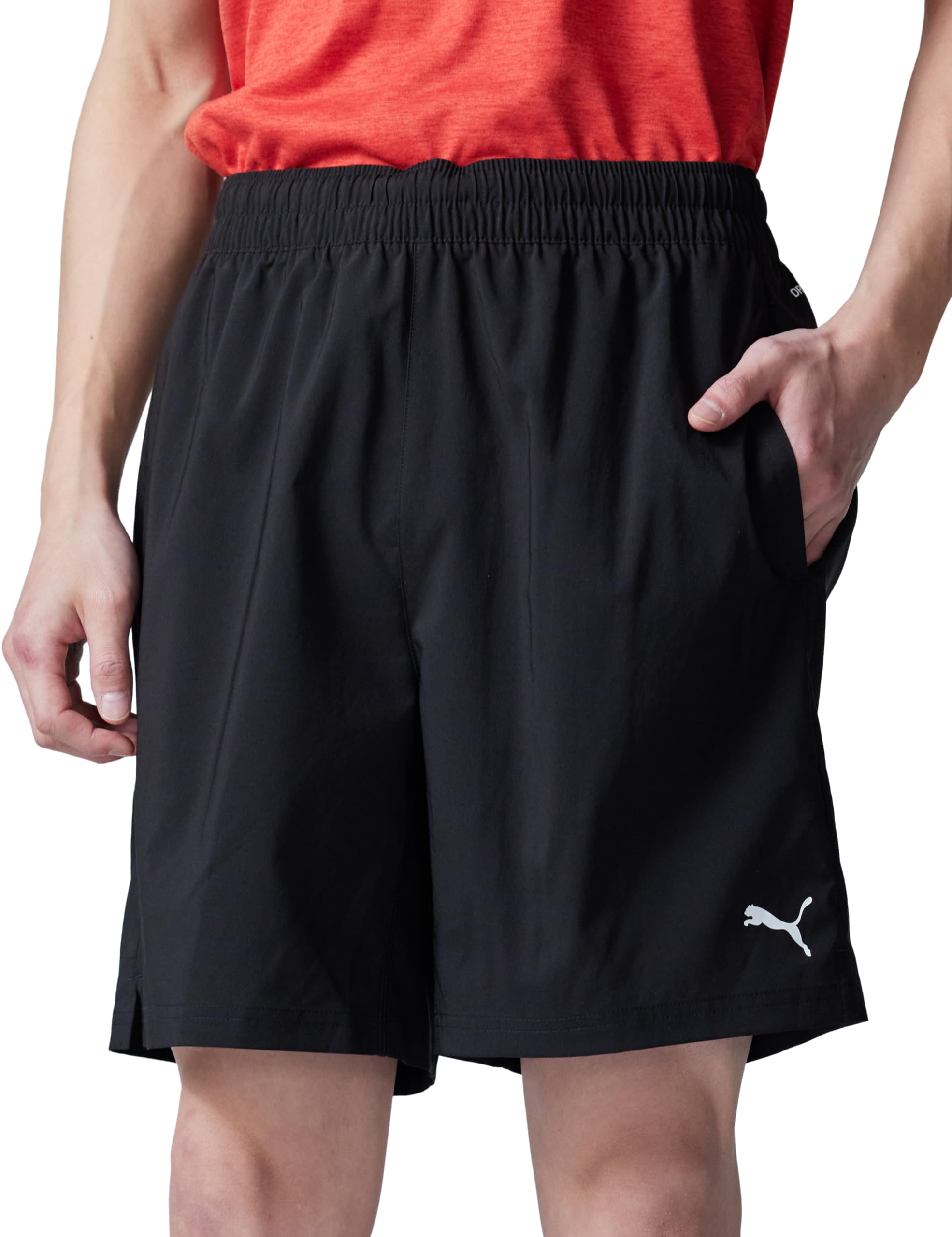 PUMA 527368 Men's Training Gym Studio Shorts Quick Dry TAD ESSENTIALS 7" Woven Shorts Medium 26 Spring/Summer Color Puma Black (01)