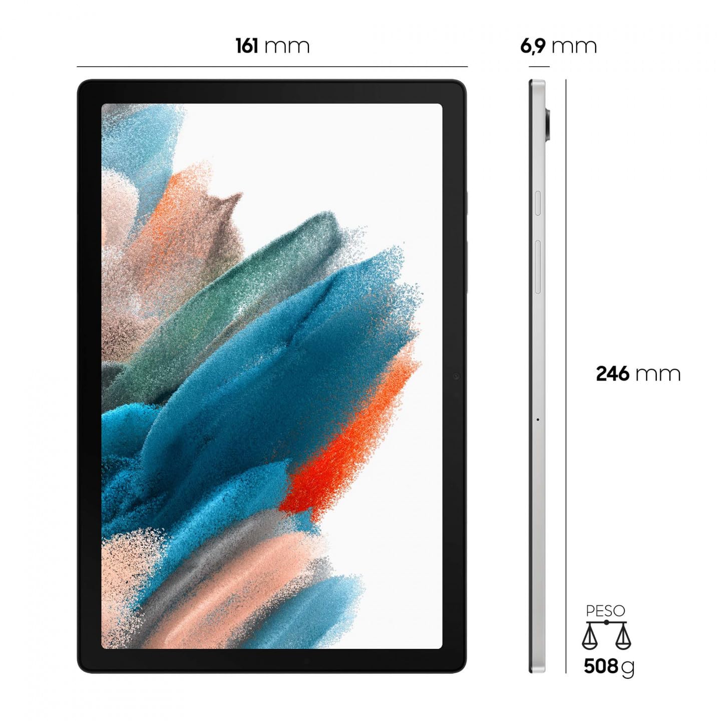 SAMSUNG Sam SM-X200NZSE TB A8 10.5" 4+64 WiFi SIL