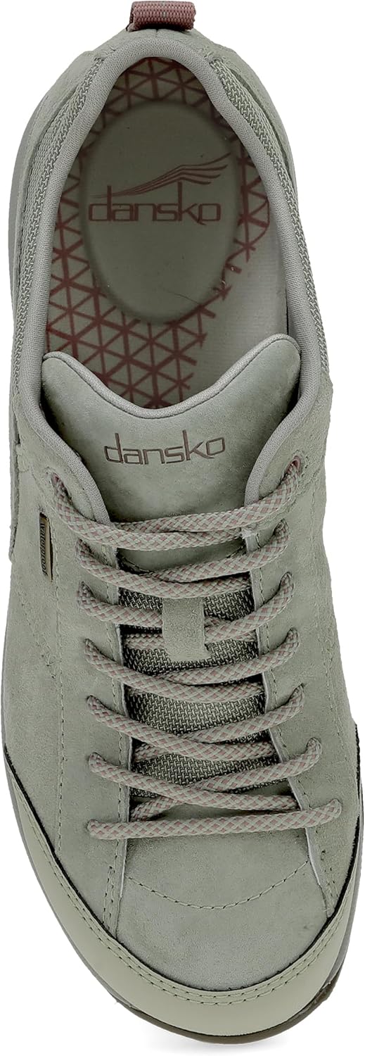 Dansko Paisley Waterproof Outdoor Sneakers for Women-Comfortable, Breathable Walking Shoes with Arch Support-Stain Resistant Sneakers with Slip Resistant Rubber Outsole-Great for Hiking