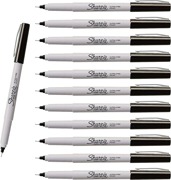 Sharpie EXTRA FINE POINT Marker Permanent, Permanent Marker Extra Fine