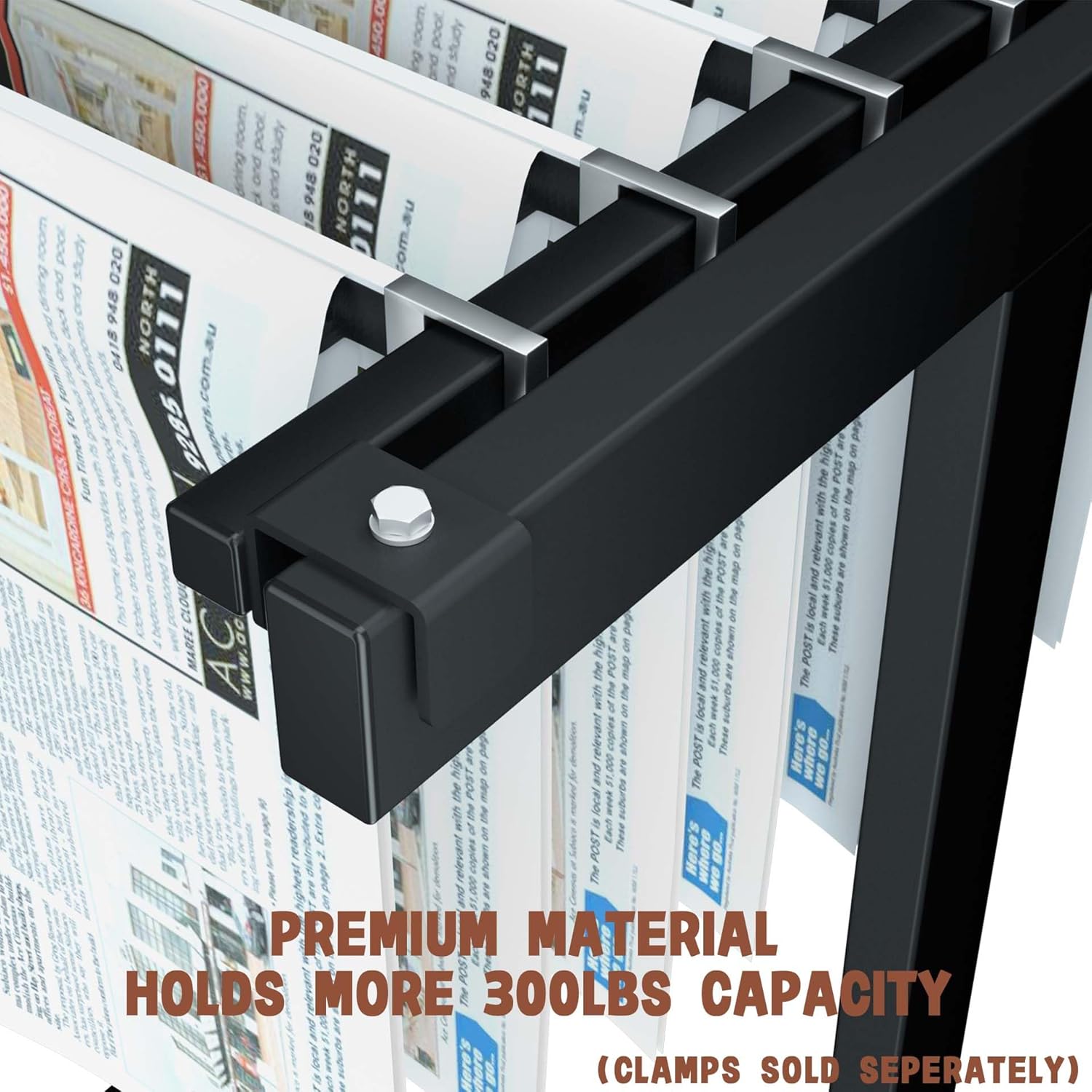 INNOVART Mobile Blueprint Storage Rack, Adjustable and Portable Vertical Blueprint Holder, Blueprint Storage File Organizer Stand Holds Up to 1200 Blueprints for Home, Office and Construction Sites