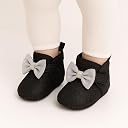 Star Fish Newborn Baby Boys & Girls 6 TO 9 Months Skin Friendly Comfortable Booties (Black-1204) gallery image