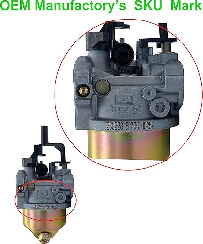 Miniatura 4 de YAMAKATO Carburador Huayi 751-10765 951-10765 para MTD Troy Bilt Cub Cadet Yard Man Husky