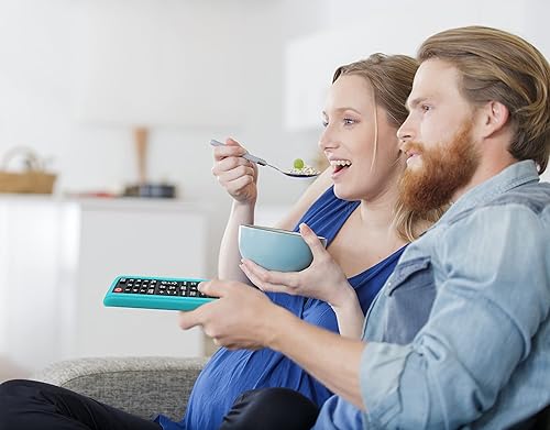 Miniatura 5 de Paquete de 2 fundas brillantes para Samsung Smart TV BN59-01199F BN59-01301A BN59-01315A Funda de silicona con correa para Samsung TV, funda de