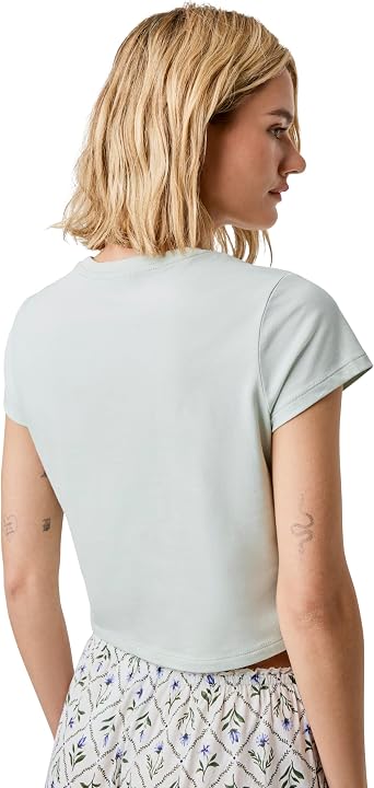 florence by mills Women's Cabana Dreams Collection Destination Crop Tee